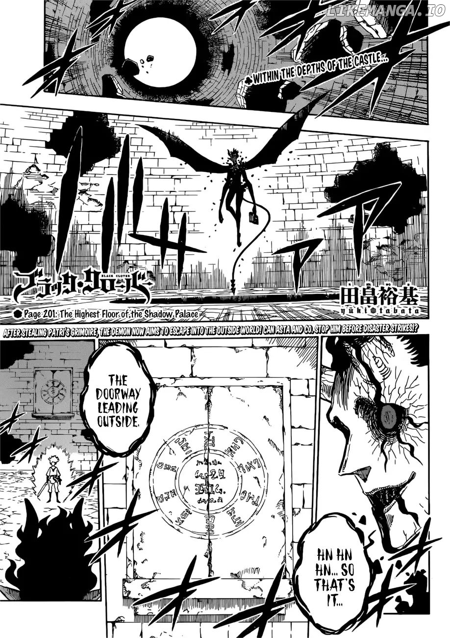Black Clover chapter 201 image 01